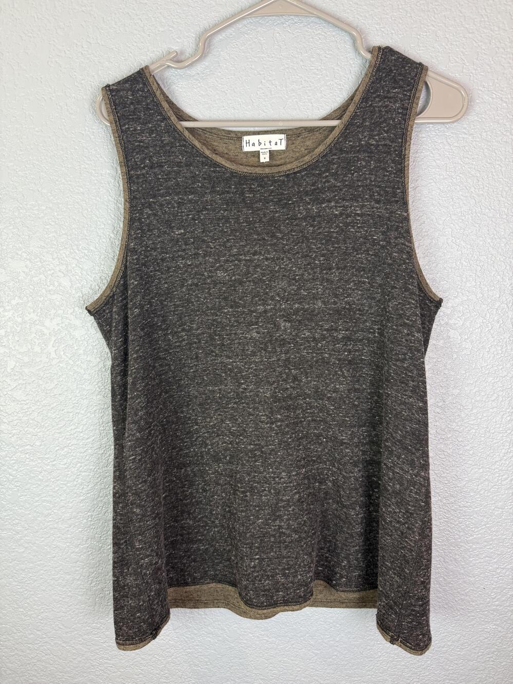 Habitat Tank Top Womens Small Sleeveless Modal Blend Lightweight Casual Shirt